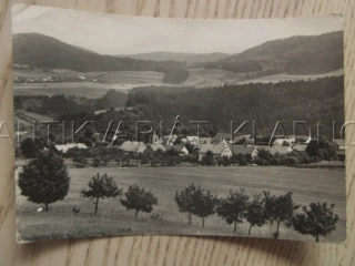 NEZABUDICE U RAKOVNÍKA, CELKOVÝ POHLED NA VESNICI, PŘÍRODA, KRAJINA, KOSTELÍK, OKRES RAKOVNÍK, POHLEDNICE 779