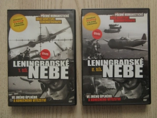 LENINGRADSKÉ NEBE, DÍL 1+2, DVD FILM DOKUMENT