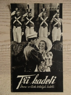 TŘI KADETI, R: A. E. GREEN, L. HAYWARD, T. BROWN, R. CARLSON, BIO PROGRAM BČA