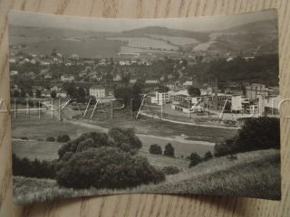 HÝŠKOV, CELKOVÝ POHLED NA OBEC, OKRES BEROUN, POHLEDNICE 829