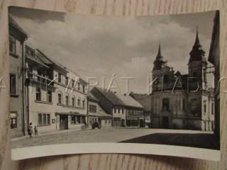ROŽMITÁL POD TŘEMŠÍNEM, NÁMĚSTÍ, OKRES PŘÍBRAM, POHLEDNICE 831