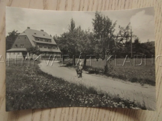 KRUŠNÉ HORY, MIKULOV, CHATA KRASNOAMĚJEC, OKRES TEPLICE, POHLEDNICE 837