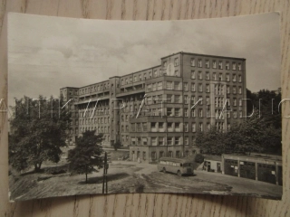 ÚSTÍ NAD LABEM, VETERÁN-ZÁCHRANKA, NEMOCNICE, OKRES ÚSTÍ NAD LABEM, POHLEDNICE 844