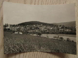 SLAPY, CELKOVÝ POHLED NA OBEC, OKRES PRAHA-ZÁPAD, POHLEDNICE 847