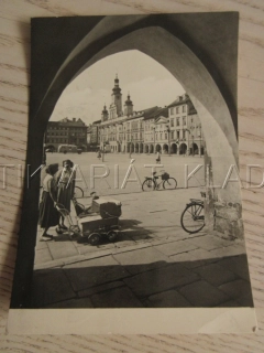 ČESKÉ BUDĚJOVICE, ŽIŽKOVO NÁMĚSTÍ, OKRES ČESKÉ BUDĚJOVICE, POHLEDNICE 856