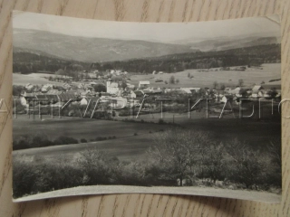 KLUČENICE, CELKOVÝ POHLED NA OBEC, OKRES PŘÍBRAM, POHLEDNICE 866