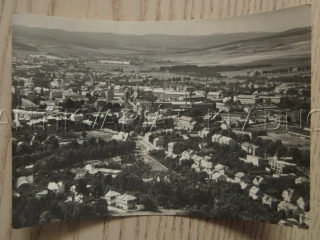 KRNOV, CELKOVÝ POHLED NA MĚSTO, OKRES BRUNTÁL, POHLEDNICE 869