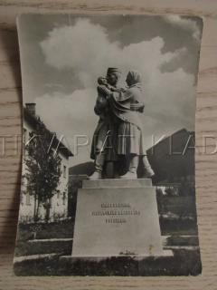 ŠVERMOVO, PAMÁTNÍK HRDINŮM SNP, OKRES BREZNO, SLOVENSKO, POHLEDNICE 931