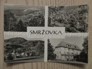 SMRŽOVKA, VIADUKT, PARKHOTEL, OKRES JABLONEC NAD NISOU, POHLEDNICE 942
