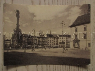 OLOMOUC, NÁMĚSTÍ, SLOUP NEJSVĚTĚJŠÍ TROJICE, OKRES OLOMOUC, POHLEDNICE 947