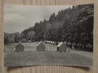 BECHYNĚ, TÁBOR ČSTV U ŽIDOVY STROUHY NA LUŽNICI, OKRES TÁBOR, POHLEDNICE 953