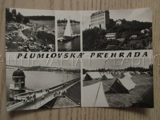 PLUMLOVSKÁ PŘEHRADA, OKRES PROSTĚJOV, POHLEDNICE 956