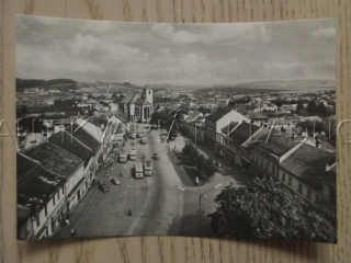 BOSKOVICE, NÁMĚSTÍ OBRÁNCŮ MÍRU, VETERÁN, OKRES BLANSKO, POHLEDNICE 980