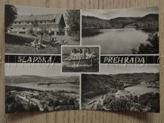 SLAPSKÁ PŘEHRADA, ŽIVOHOŠŤ, NOVÁ RABYNĚ, OKRES PŘÍBRAM, POHLEDNICE 995