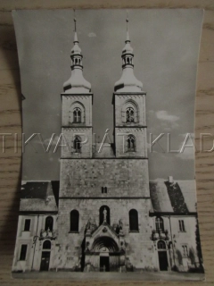 KLÁŠTER TEPLÁ, KLÁŠTERNÍ KOSTEL, OKRES CHEB, POHLEDNICE 1030
