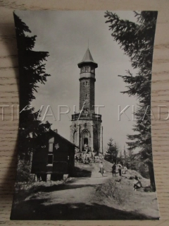 JIZERSKÉ HORY, KOŘENOV, PŘÍCHOVICE, ROZHLEDNA HVĚZDA, OKRES JABLONEC NAD NISOU, POHLEDNICE 1066