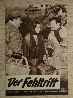 TWO LOVES, S. MACLAINE, L. HARVEY, J. HAWKINS, BIO PROGRAM Č. 5824