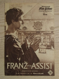 FRANTIŠEK Z ASSISI, B. DILLMAN, S. WHITMAN, D. HART, BIO PROGRAM Č. 5912
