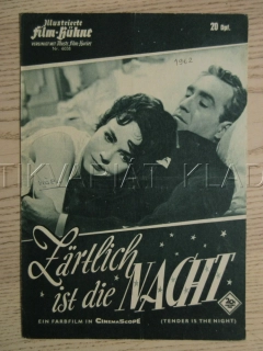 TENDER IS THE NIGHT, J. JONES, J. ROBARDS JR., J. FONTAINE, BIO PROGRAM Č. 6038