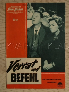 THE COUNTERFEIT TRAITOR, W. HOLDEN, H. GRIFFITH, L. PALMER, BIO PROGRAM Č. 6288