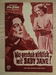 CO SE VLASTNĚ STALO S BABY JANE?, B. DAVIS, J. CRAWFORD, V. BUONO, BIO PROGRAM Č. 6562