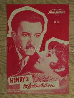 SVĚT HENRYHO ORIENTA, P. SELLERS, P. PRENTISS, A. LANSBURY, BIO PROGRAM Č. 6911