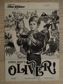 OLIVER!, R. MOODY, H. GRIFFITH, M. LESTER, BIO PROGRAM Č. 8038