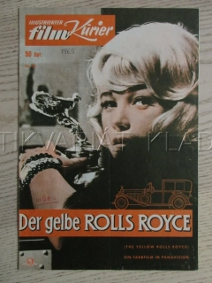 ŽLUTÝ ROLLS-ROYCE, R. HARRISON, J. MOREAU, S. MACLAINE, BIO PROGRAM Č. 49