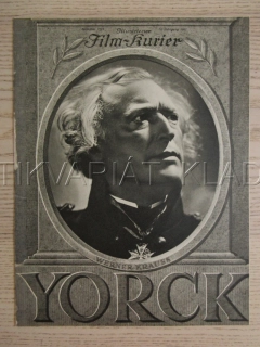 YORCK, R: G. UCICKY, R. FORSTER, W. KRAUSS, FILM KURIER Č. 1713