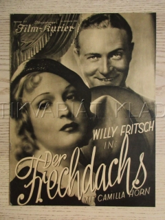 DER FRECHDACHS, R: C. BOESE, W. FRITSCH, C. HORN, FILM KURIER Č. 1771