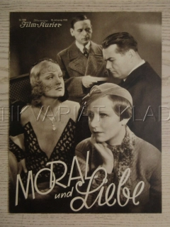 MORAL UND LIEBE, R: G. JACOBY, G. MOSHEIM, O. HOMOLKA, FILM KURIER Č. 1908