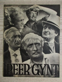PEER GYNT, R: F. WENDHAUSEN, H. ALBERS, L. HÖFLICH, FILM KURIER Č. 2251
