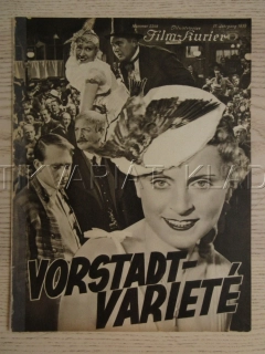 VORSTADTVARIETE, R: W. HOCHBAUM, L. ULRICH, M. WIEMANN, FILM KURIER Č. 2268