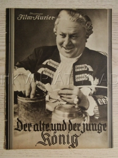 DER ALTE UND DER JUNGE KÖNIG, R: H. STEINHOFF, E. JANNINGS, L. KONSTANTIN, FILM KURIER Č. 2275