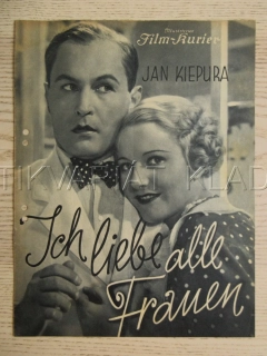 MILUJI VŠECHNY ŽENY, R: K. LAMAČ, J. KIEPURA, T. LINGEN, FILM KURIER Č. 2354