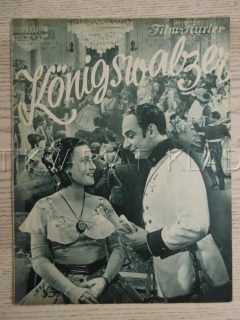KRÁLOVSKÝ VALČÍK, R: H. MAISCH, P. HÖRBIGER, K. JÜRGENS, FILM KURIER Č. 2363