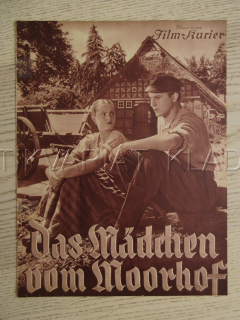 DAS MÄDCHEN VOM MOORHOF, R: D. SIERCK, H. KNOTECK, E. FRANK, FILM KURIER Č. 2370