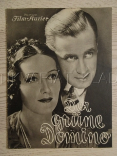 DER GRÜNE DOMINO, R: H. SELPIN, T. LOOS, B. HORNEY, FILM KURIER Č. 2373
