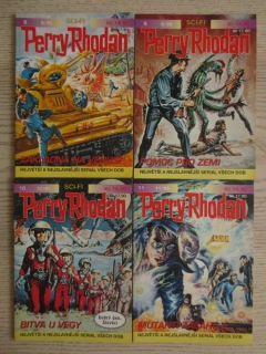 PERRY RHODAN, 4X - SCIFI, **an 