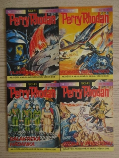 PERRY RHODAN, 4X - SCIFI, **an 