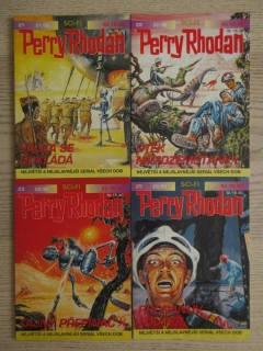 PERRY RHODAN, 4X - SCIFI, **an 
