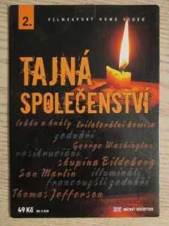 TAJNÁ SPOLEČENSTVÍ 2., DVD FILM DOKUMENT