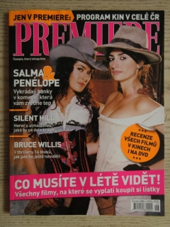 FILMOVÝ ČASOPIS PREMIERE, B. WILLIS, A. HOPKINS, VRATNÉ LAHVE, PŘICHÁZÍ SATAN!, ČERVEN/2006
