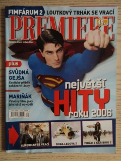 FILMOVÝ ČASOPIS PREMIERE, J. GYLLENHAAL, J. PHOENIX, FIMFÁRUM 2, CIZINECKÁ LEGIE, ÚNOR/2006