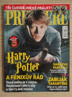 FILMOVÝ ČASOPIS PREMIERE, SIMPSONOVI VE FILMU, HARRY POTTER, G. PALTROW, DANNYHO PARŤÁCI 3, HOSTEL 3, ČERVENEC/2007