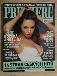 FILMOVÝ ČASOPIS PREMIERE, A. JOLIE, J. FOXX, J. FOSTER, ÚŽASŇÁKOVI, LVÍ KRÁL, ŘÍJEN/2007