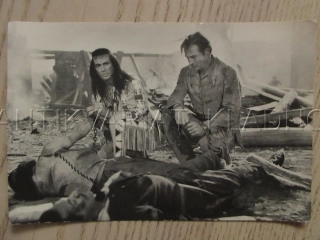PIERRE BRICE, LEX BARKER, OLD SHATTERHAND