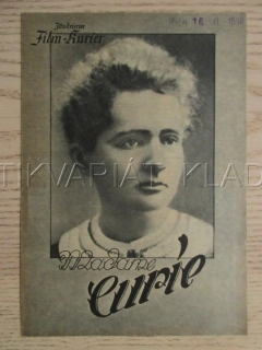 MADAM CURIE, G. GARSON, W. PIDGEON, FILM KURIER VBŠ Č. 80