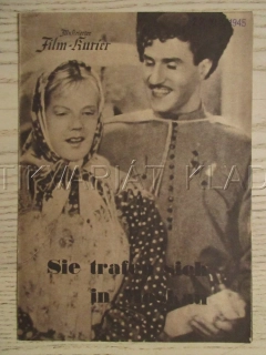 POZNALI SE V MOSKVĚ, M. LADYNINA, V. ZELDIN, Z. ŽUKOVA, FILM SSSR, FILM KURIER VBŠ Č. 107