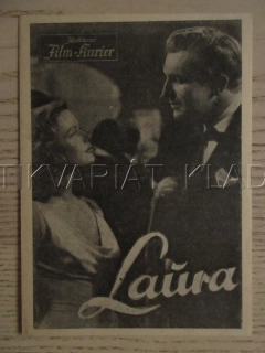 LAURA, G. TIERNEY, D. ANDREWS, V. PRICE, FILM USA, FILM KURIER VBŠ Č. 251